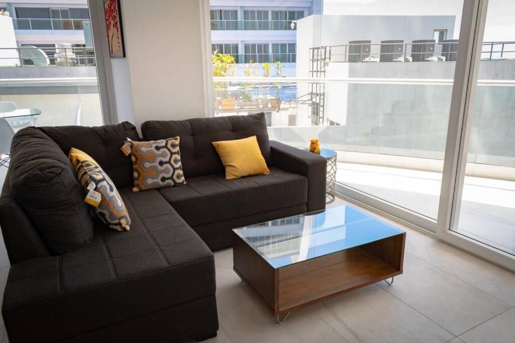مانتا M3 Lujoso Y Comodo Departamento Con Playa 2 Piscinas Cancha De Tenis Jacuzzi Seguridad 24 Horas المظهر الخارجي الصورة