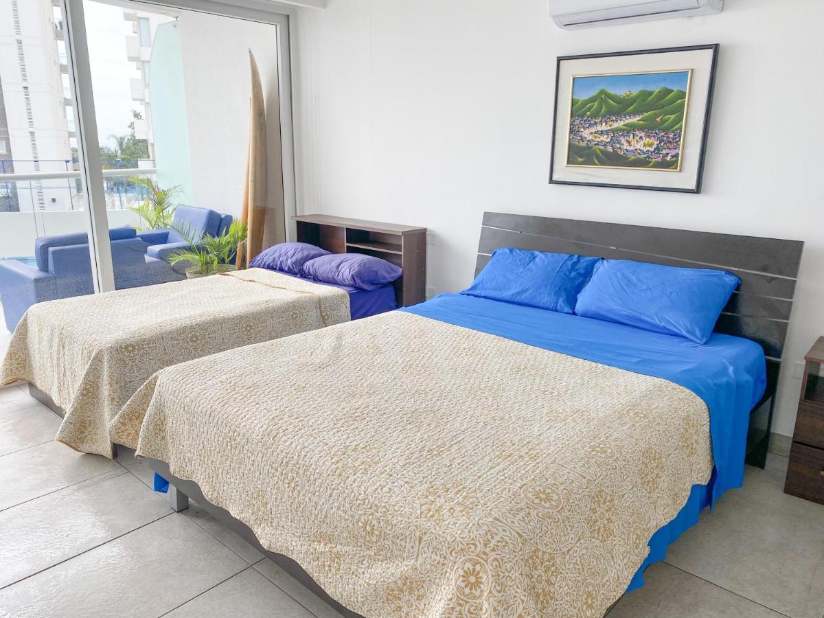 مانتا M3 Lujoso Y Comodo Departamento Con Playa 2 Piscinas Cancha De Tenis Jacuzzi Seguridad 24 Horas المظهر الخارجي الصورة